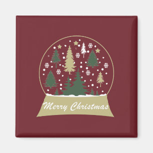 Imã Globo de neve decorado moderno