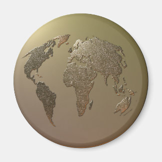 Imã Globo Dourado