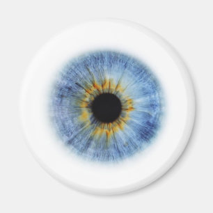 Imã Globo ocular azul
