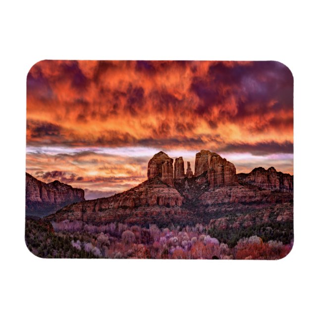 Ímã Glória da Manhã Rosa (Horizontal)