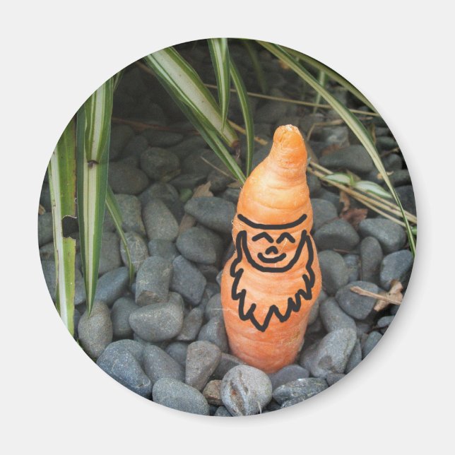 Imã Gnome Carrot Magnet (Frente)