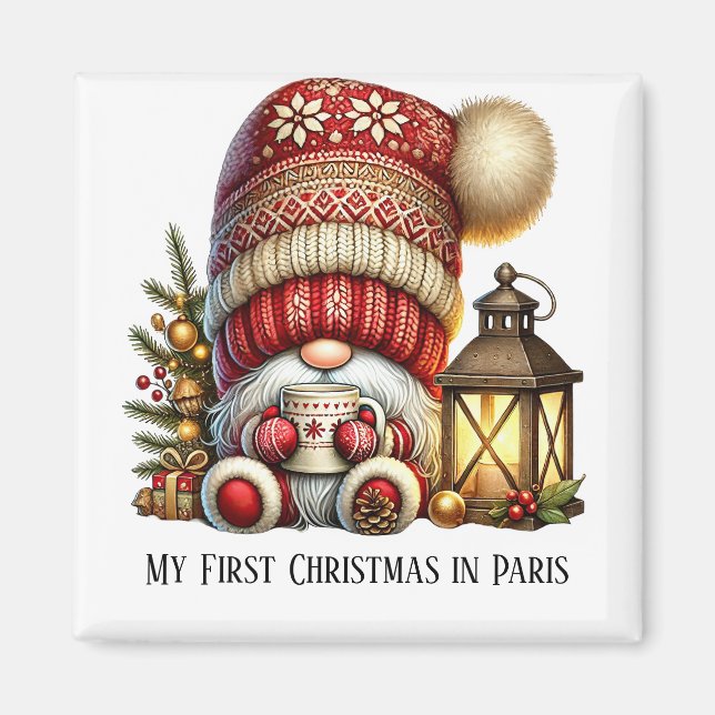 Imã Gnome Christmas Coco Long Magnet (Frente)