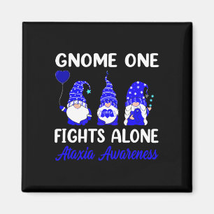 Imã Gnome One luta sozinho Blue Ribbon Ataxia Awarenes