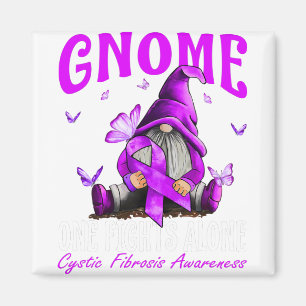 Imã Gnome One Luta Sozinho Conscientização sobre Fibro