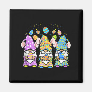 Imã Gnome Páscoa Mulheres Meninas Primavera Coelho Pás