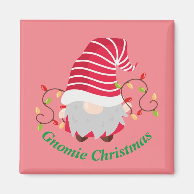 Imã Gnomie Christmas Magnet (Frente)