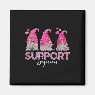 Imã Gnomies Engraçados Suportam Cancer de Mama Esquadr
