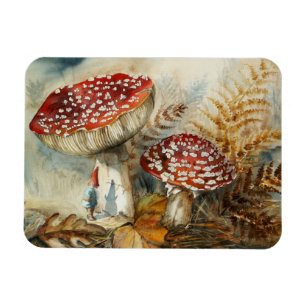 Ímã gnomo aquarela