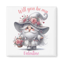 Gnomo de namorados bonitinho prateado elegante ces