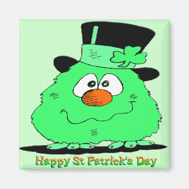 Imã Gnomo do Dia de São Patrício (Frente)