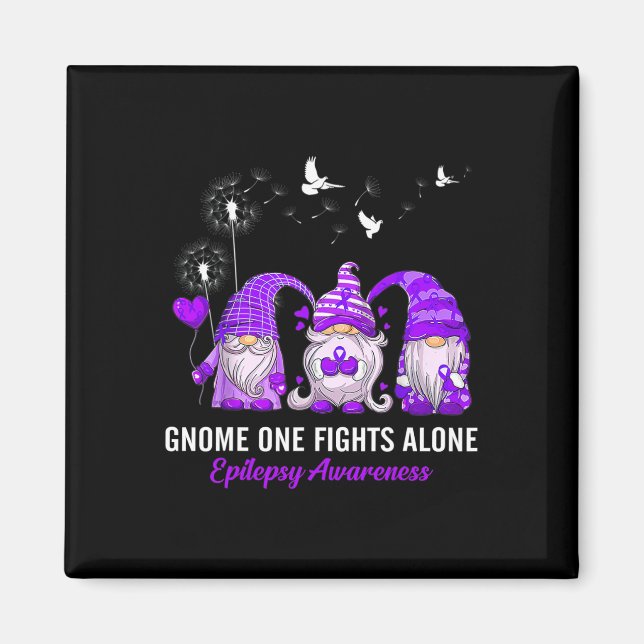 Imã Gnomos Um Combate a Conscientização sobre Epilepsi (Frente)