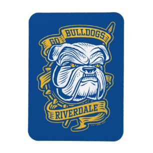Ímã Go Bulls - Riverdale Mascot Banner