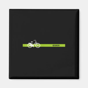 Imã Go Green - Bicicleta Neerlandesa Para Proteção Amb