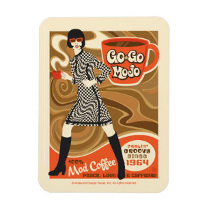 Ímã Go Mojo Coffee
