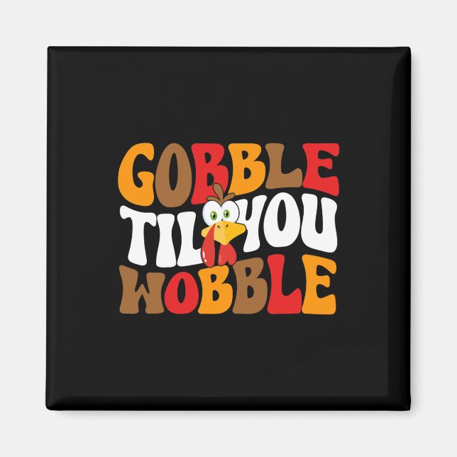 Imã Gobble Até Que Você Acaba Com A Turquia. (Frente)