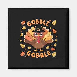 Imã Gobble Turquia Ação de Graças Queda Colheita de ou