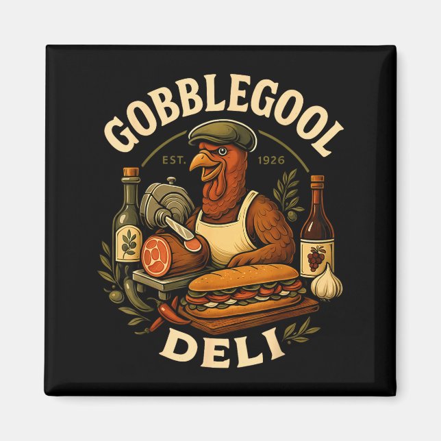 Imã Gobbol Turkey Thanksgiving Italian Turkey Chef  (Frente)