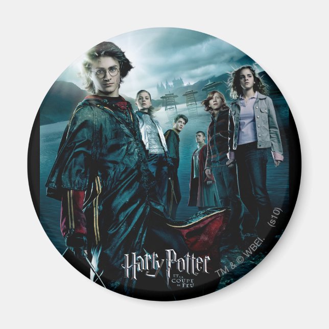 Imã Goblet do Fogo - Francês 4 (Frente)