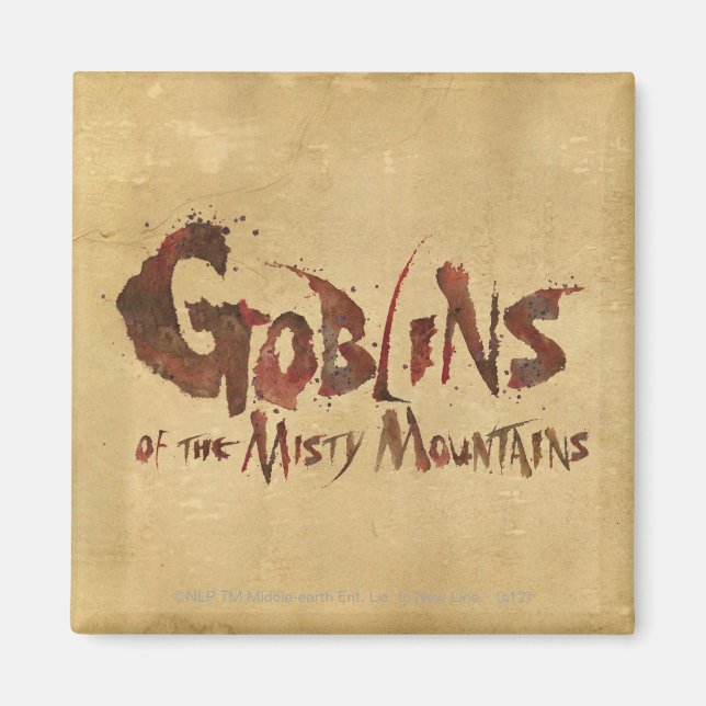 Imã Goblins das Misty Mountain (Frente)