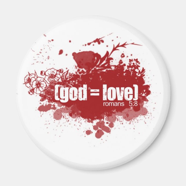 Imã GOD = ímã AMOR (Frente)