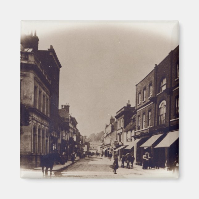 Imã Godalming High Street, Surrey, 1900 (Frente)