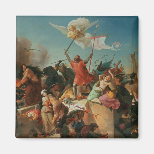 Imã Godfrey de Bouillon, cruzador francês (Frente)