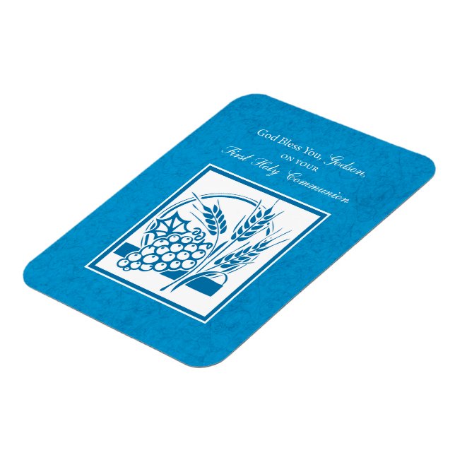 Ímã Godson First Communion, Trigo, Uva Azul (Left Side)