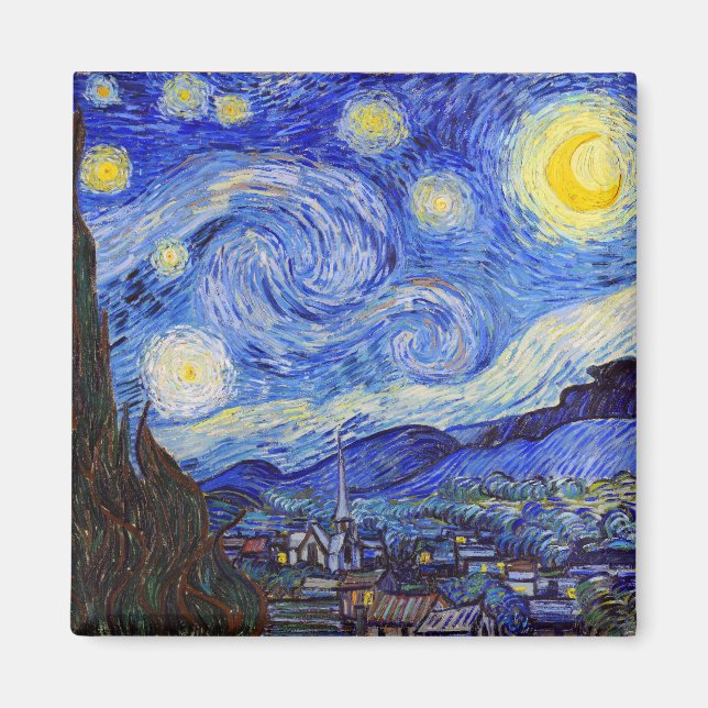 Imã Gogh , “Starry Night” (Frente)