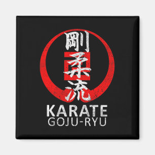 Imã Goju Ryu Karate Símbolo Kanji Japão Arte Marcial V