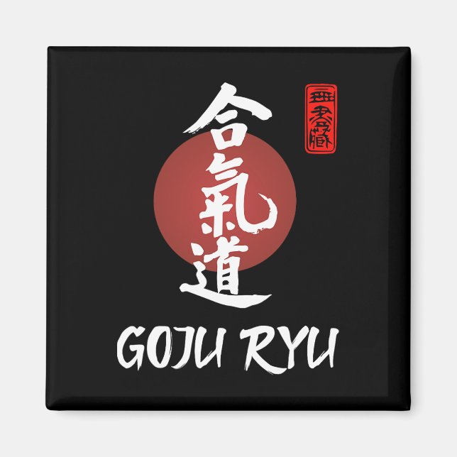 Imã Goju Ryu Karate Uniform Goju Ryu Uniform Calligrap (Frente)