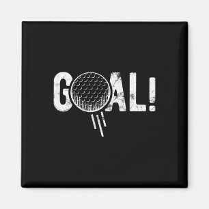 Imã Gol de Futebol Engraçado Piada de Golfe Quatro