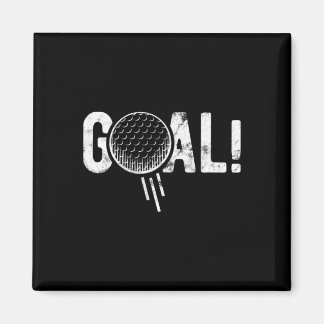 Imã Gol de Futebol Engraçado Piada de Golfe Quatro