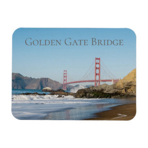Ímã Golden gate bridge da praia do padeiro, San