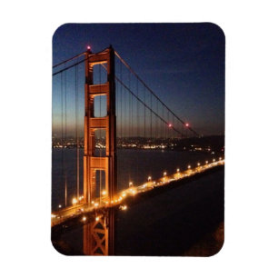 Ímã Golden gate bridge dos promontório de Marín