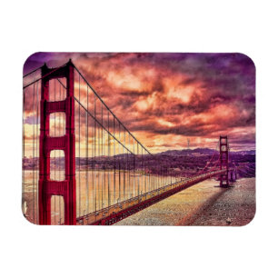 Ímã Golden gate bridge em San Francisco, Califórnia