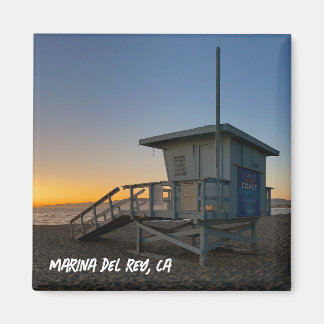 Imã Golden Hour Sunset - Marina Del Rey, CA