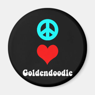 Imã goldendoodle