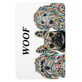 Ímã Goldendoodle, Bulldog Francês, Bernedoodle Magnet