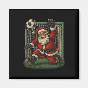 Imã Goleiro de Futebol Papai Noel Natal Esportes Menin