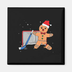 Imã Goleiro de Hóquei Biscoito de Natal Goleiro Engraç