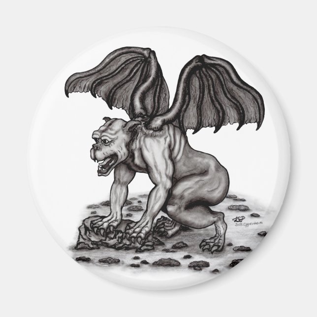 Imã Golem Gargoyle (Frente)