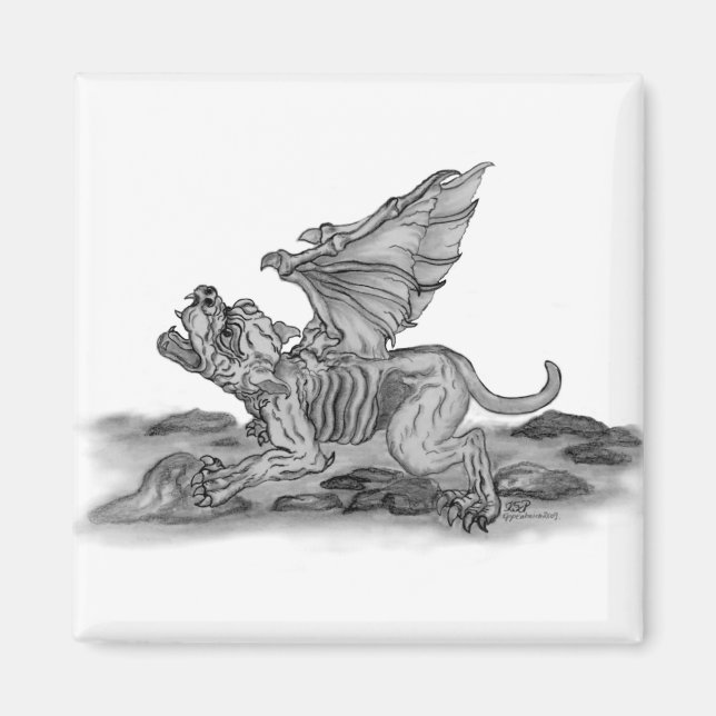 Imã Golem Gargoyle (Frente)