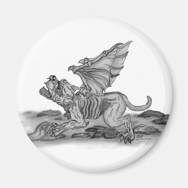 Imã Golem Gargoyle (Frente)