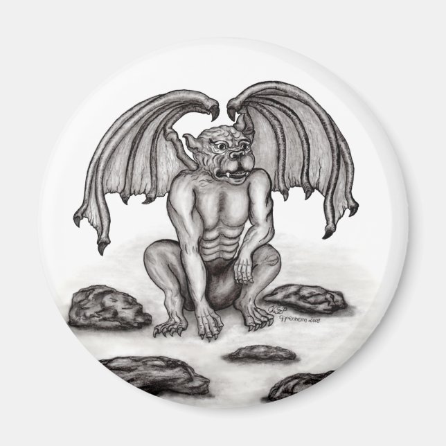 Imã Golem Gargoyle (Frente)