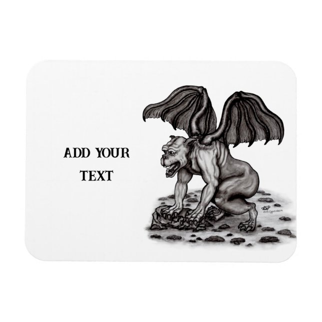Ímã Golem Gargoyle (Horizontal)