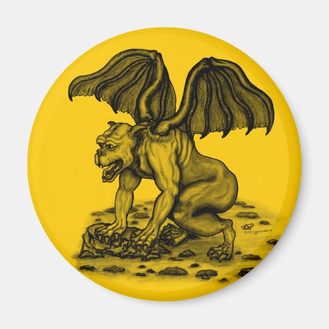 Imã Golem Gargoyle (Frente)