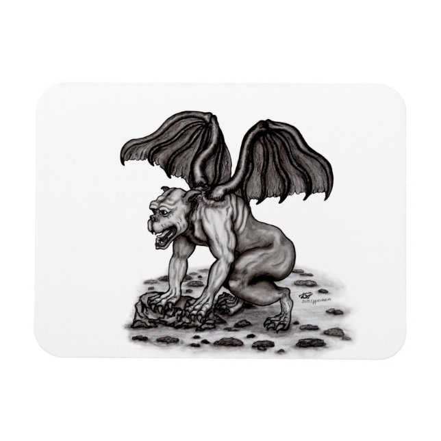 Ímã Golem Gargoyle (Horizontal)