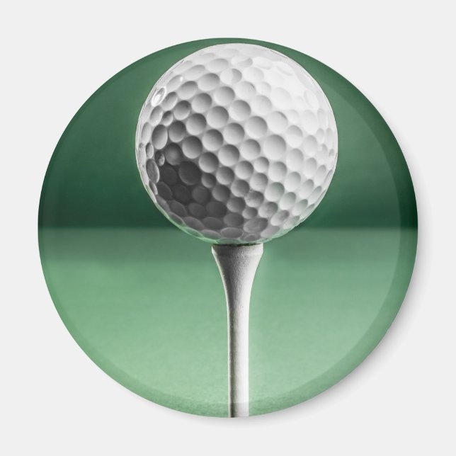 Imã Golf Ball em Tee (Frente)