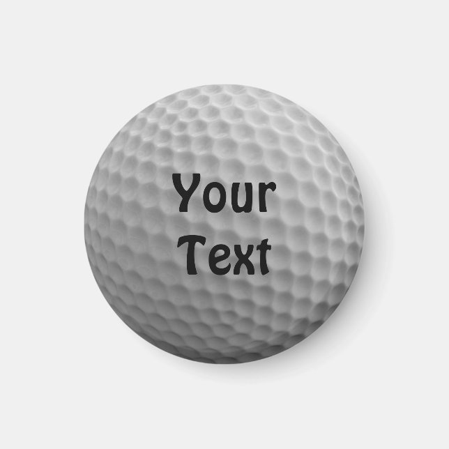 Imã Golf Ball Personalizar Personalizar Alterar Cor da (Frente)