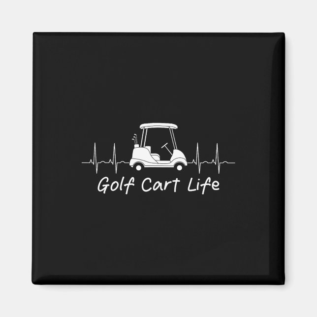 Imã Golf Carrinho, Piada Engraçada Parody Golfer Co (Frente)